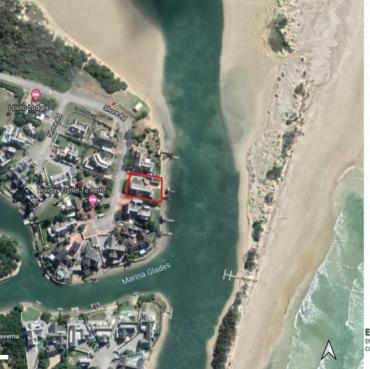 Locality Map for Erf 1256, Sea Vista